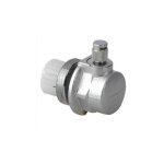 Invena - radiateur auto purgeur automatique 1' (g1 inch) vanne de coupure fil droit