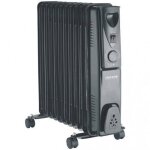 Radiateur � bain d'huile 9 ailettes 2000w noir