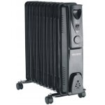 Radiateur � bain d'huile �lectrique, 7 ailettes, noir, 1500 w