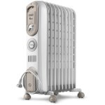 Radiateur a' bain d'huile de longhi vento v550918t. wb 9 e'le'ments 50 m chauffage 1 800 w 230 v 3 niveaux ...