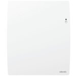Atlantic ? radiateur � inertie 1000w vertical blanc carat ? aluminium ? fa�ade chauffante ? compatible ...