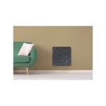 Valderoma - radiateur chauffage central h2o dk11 carr natura noir 500w 18050011