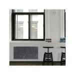 Valderoma - radiateur chauffage central h2o dk21 horizontal natura noir 1500w 18150021