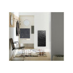 Valderoma - radiateur chauffage central h2o dk33 vertical natura noir 2100w 18210033