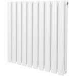 Radiateur � colonne ovale 600mm x 600mm, chauffage moderne horizontal � tube ovale en acier au carbone ...