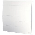 Radiateur double coeur de chauffe horizontal malao - blanc - 1000w