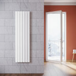 Sonni - radiateur eau chaude en acier conception murale vertical tube plat radiateur chauffage central ...