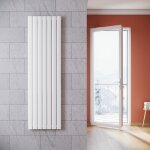 Radiateur eau chaude en acier conception murale vertical tube plat tube plat radiateur chauffage central ...