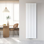 Heilmetz - radiateur eau chaude en acier design vertical radiateur chauffage central blanc 180x54cm