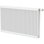 Radiateur eau chaude acier horizontal habill� novello 8 connections ral9016 type 21 h700xl700 - 1071w ...