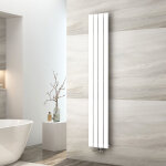 Radiateur  eau chaude, radiateur plat seule couche connexion centrale, montage mural vertical design, ...