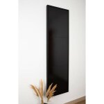 Verelec - radiateur electrique 900w surface verre serigraphié noir (sans régulation) 1216x412x45mm encadrement ... Verelec - radiateur electrique 900w surface verre serigraphié noir (sans régulation) 1216x412x45mm encadrement ...