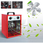 Aufun - radiateur lectrique, appareil de chauffage lectrique industriel, 3kw
