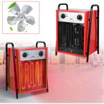 Aufun - radiateur lectrique, appareil de chauffage lectrique industriel, 9kw