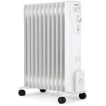 Radiateur électrique bain d'huile 2500w oceanic - 3 puissances - 11 éléments - blanc - mobile Radiateur électrique bain d'huile 2500w oceanic - 3 puissances - 11 éléments - blanc - mobile