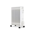 Radiateur lectrique bain d'huile 2500w oceanic - 3 puissances - 11 lments - blanc - mobile