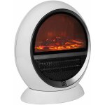 Deuba - radiateur lectrique design chemine moderne - pour 30m - 2 niveaux de chaleur anti - surchauffe ...