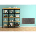 Radiateur �lectrique - dual kherr smart 2. 0 1500w - pierre naturelle - terre lunaire