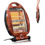 Radiateur lectrique fishtec quartz chauffage infrarouge