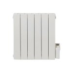 Radiateur électrique à inertie fluide, 900 w, inter digital programmable, blanc Radiateur électrique à inertie fluide, 900 w, inter digital programmable, blanc