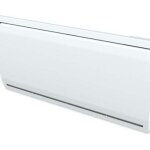 Radiateur lectrique lcd cramique blanc 2000w kamys