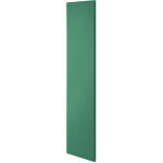 U - tile - radiateur lectrique monochrome - coloris vert mousse - 800 watts - 180 x 40 cm vertical