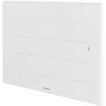 Radiateur lectrique ovation 3 inertie 1500w horizontal blanc connect extra plat - thermor