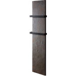 U - tile - radiateur lectrique pierre naturelle - coloris lauze - 800 watts - 180 x 40 cm vertical