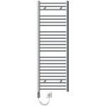 Radiateur electrique sahara 500x1500mm, chrome, sche - serviettes en panneau, raccordement latral courb, ...