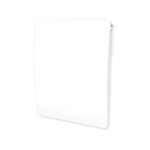 Radiateur lectrique tactile fonte + film blanc 1000w sixty