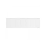 Atlantic - radiateur fonte electrique nirvana neo plinthe 1500w blanc 529923