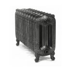 Radiateur fonte sur pieds - hauteur 470mm - longueur 360mm - 177 watt - epaisseur 225mm - contenance ...