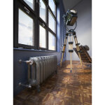 Matisre - radiateur fonte sur pieds - hauteur 470mm - longueur 360mm - 177 watt - epaisseur 225mm - ...