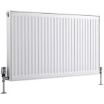 Hudson reed - radiateur horizontal � panneaux ? blanc ? type 11 ? 60 x 100cm ? eco