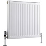 Hudson reed - radiateur horizontal � panneaux ? blanc ? type 11 ? 60 x 60cm ? eco