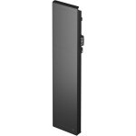 Noirot - radiateur  inertie double corps de chauffe radiasoft vertical 1500w anthracite connect