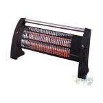 Radiateur infrarouge, pole 1200w. 3 barres en quartz. mission de chaleur instantane