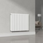[neu. haus] - radiateur  panneaux double nore 1097 w acier 60 x 80 cm blanc