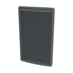 Radiateur panneau rayonnant vertical lcd aluminium gris anthracite 1500w logan vertical