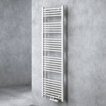 Radiateur de salle de bain s�che - serviette 160x50cm radiateur tubulaire vertical chauffage � eau chaude ...