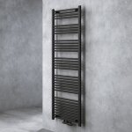 Radiateur de salle de bain s�che - serviette 180x60cm radiateur tubulaire vertical chauffage � eau chaude ...