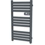 Radiateur sche - serviettes carrera - 500w - lames plates - gris anthracite
