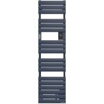 Radiateur s�che - serviettes connect� adelis digital �troit 500w bleu profond atlantic 861925