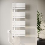 Radiateur sèche - serviettes électrique avec thermoplongeur radiateur de salle de bain électrique avec ... Radiateur sèche - serviettes électrique avec thermoplongeur radiateur de salle de bain électrique avec ...