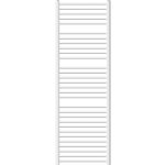 Ecd germany - radiateur s�che - serviettes sahara - 600 x 1800 mm - blanc - connexion lat�ral - sans ...