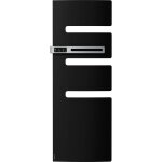 Radiateur sèche - serviettes serenis mât gauche 750w noir (850560) Radiateur sèche - serviettes serenis mât gauche 750w noir (850560)