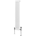 Radiateur traditionnel � double colonne 1500 x 202 mm, chauffage moderne vertical en acier au carbone ...