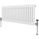 Radiateur traditionnel à double colonne 300 x 1012 mm, chauffage moderne horizontal en acier au carbone ... Radiateur traditionnel à double colonne 300 x 1012 mm, chauffage moderne horizontal en acier au carbone ...