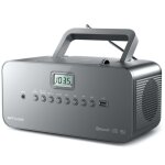 Muse - radio cd portable gris m - 30bt