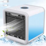 Rafra�chisseur d'air 3 en 1 trade shop traesio mini �ventail ventilateur led usb d�shumidificateur portable ...
